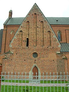 Najstarsza, gotycka część kościoła z 1460 r