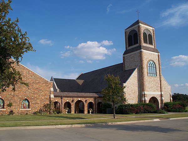 Church of the Holy Communion in North Dallas, Texas. Seat of Bishop Ray Sutton.