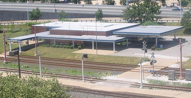 Cleveland Lakefront station in 2007