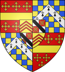 Coat of Arms of Richard de Beauchamp, 13th Earl of Warwick.svg