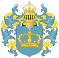 Coat of Arms of the Realm of Toledo with Crest