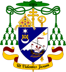Coat of Arms of the Roman Catholic Archdiocese of Moncton.svg