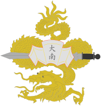 Coat of arms of Annam - S.M. Bao Daï, Le Dragon d