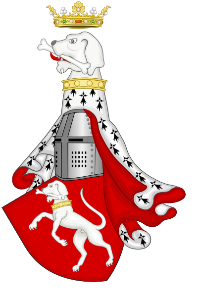 File:Coat of arms of the house of Canossa extended version.svg