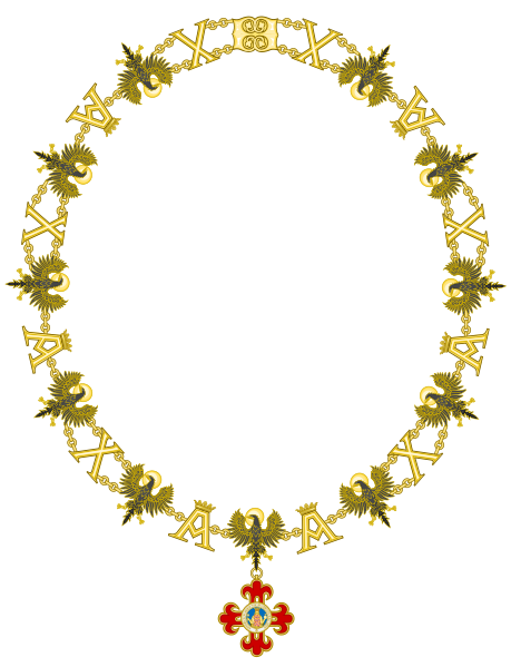 File:Collar of the Civil Order of Alfonso X, the Wise.svg