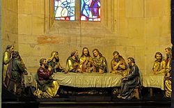 Sculpture of the Last Supper (19th-century)