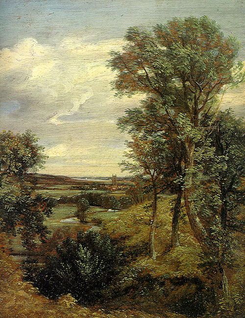 Constable's Dedham Vale was painted in 1802.