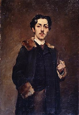 Алексис Аксилет. Портрет Фернана Коро (1882)