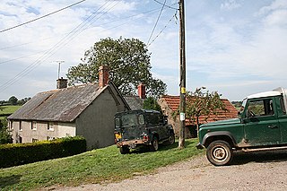 Creacombe Village in Devon, England