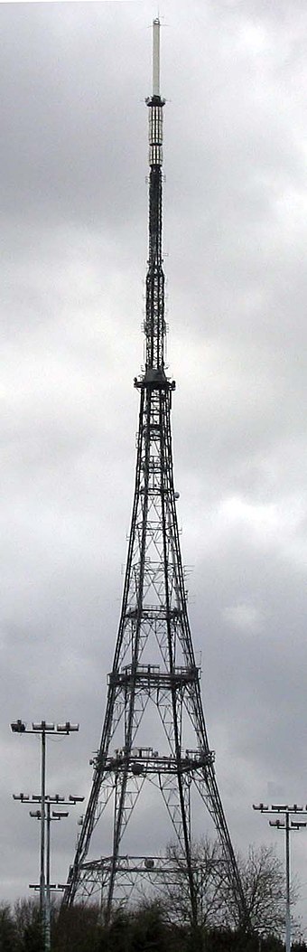 Antenna tower of Crystal Palace transmitter, London