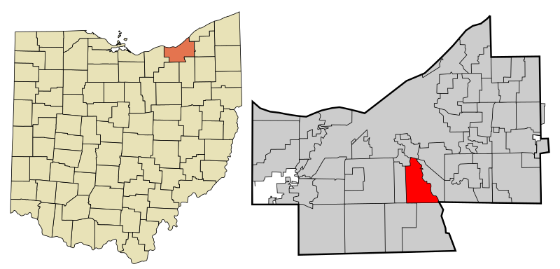 File:Cuyahoga County Ohio incorporated and unincorporated areas Independence highlighted.svg