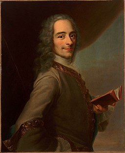 D'après Maurice Quentin de La Tour, François-Marie Arouet, dit Voltaire (château de Versailles)