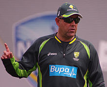 Darren Lehmann stepped down after the fourth Test against South Africa following the controversy DARREN LEHMANN (11705311686).jpg