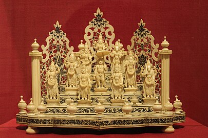 Main Article: Ivory Carved Dashavatara Shrine.