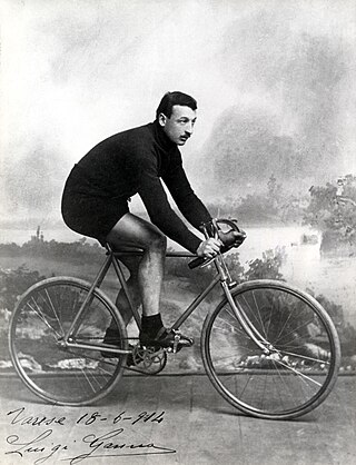 <span class="mw-page-title-main">Luigi Ganna</span> Italian cyclist