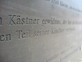 Denkmal -Erich Kästner - Albertplatz - Dresden - Sachsen