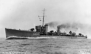 Destroyer HMS Strenuous, pennant number G 64 - IWM Q 75537.jpg