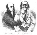 Die Gartenlaube (1857) b 209.jpg Fig. 1. Duchenne de Boulongne. Fig. 2. Künstlich Lachender