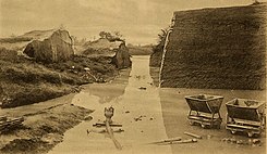 Geologische und paläontologische Untersuchung der Pithecanthropus-Schichten auf Java während der Trinil-Expedition, 1907 und 1908