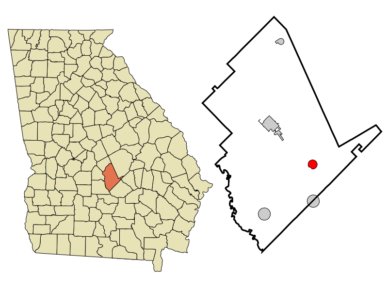 File:Dodge County Georgia Incorporated and Unincorporated areas Chauncey Highlighted.svg
