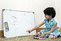 Drawing baby girl, Children's paintings, Iranian Child نقاشی کشیدن دختر بچه 07.jpg