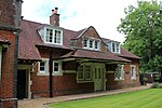 The extant Droxford station building in 2016