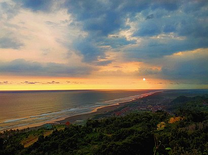 Cara untuk pergi ke Pantai Parangtritis menggunakan Transportasi Umum - Tentang tempat tersebut