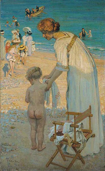 Bathing Hour, 1909