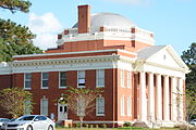 Effingham County Courthouse in Springfield, Georgia, US. On the National Register of Historic Places This is an image of a place or building that is listed on the National Register of Historic Places in the United States of America. Its reference number is 80001016. .