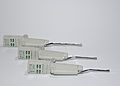 English: A set of electronic automatic pipettes