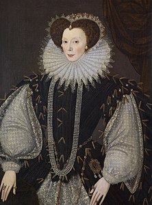 134 - Elizabeth Sydenham, Lady Drake c. 1585