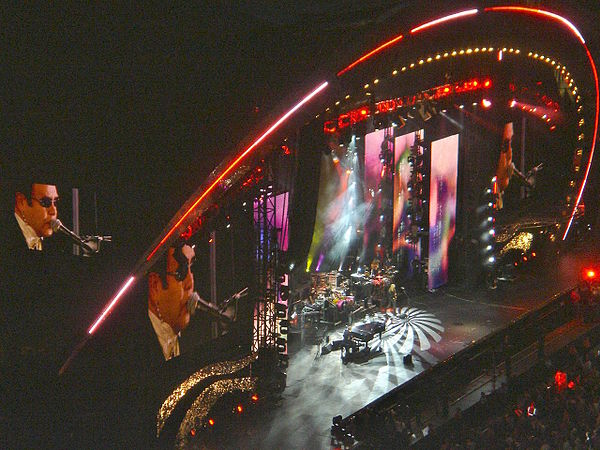 Elton John's second performance