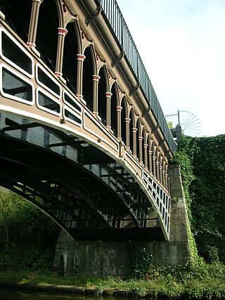 <span class="mw-page-title-main">Engine Arm Aqueduct</span> Bridge in Smethwick