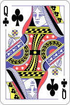 English pattern queen of clubs.svg