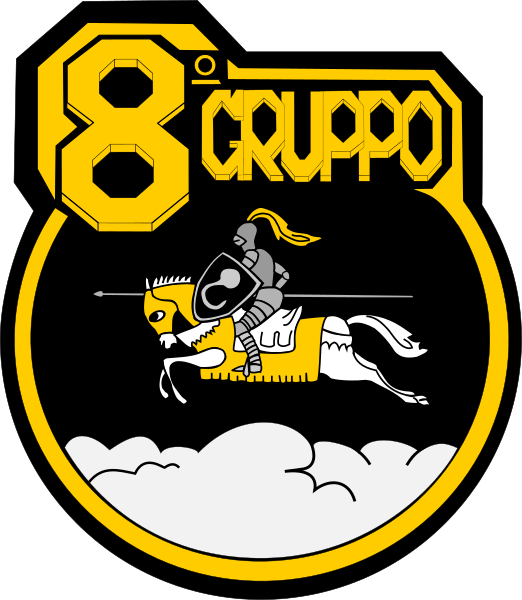 File:Ensign of the 8º Gruppo of the Italian Air Force.svg