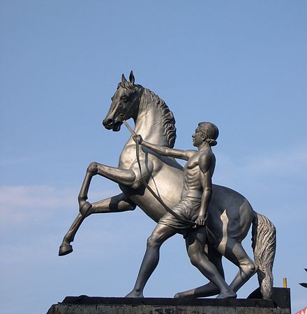 The Horse and rider, Anna Salai.