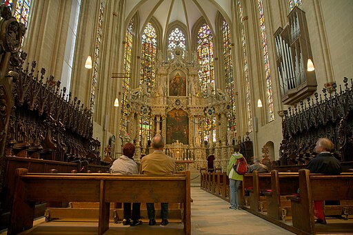 Erfurter Dom (Kandidat für das Welterbe in Thüringen) cathedral chorus 02