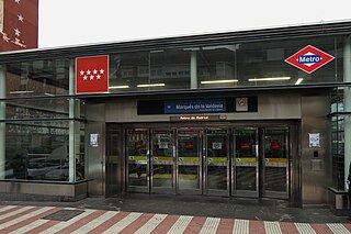 <span class="mw-page-title-main">Marqués de la Valdavia (Madrid Metro)</span> Madrid Metro station