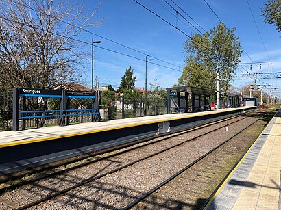 Cómo llegar a Estación Sourigues en transporte público - Sobre el lugar