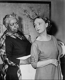 Ethel Waters and Lillian Gish in the presentation of The Sound and the Fury, 1955 Ethel Waters Lillian Gish the Sound and the Fury 1955.jpg