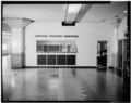 Everett Weinreb, photographer AMTRAK STATION SERVICES OFFICE IN TRAIN CONCOURSE, LOOKING NORTH - Los Angeles Union