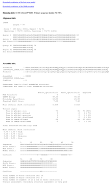 Example of GeNMR output page Example of GeNMR output page.png