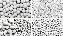 Molecular sieve can be mixed with a clay binder and extruded or formed into beads, which allows operators to handle the material more easily than in its power form. Extrudates-pellets-beads-molecular-sieve-hengye-inc.jpg