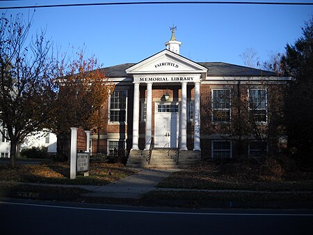 Fairchild Library Nichols Connecticut