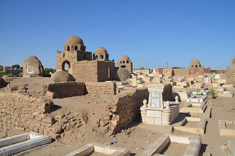 File:Fatimid Cemetery at Aswan.jpg