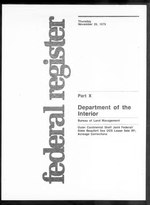 Thumbnail for File:Federal Register 1979-11-29- Vol 44 Iss 231 (IA sim federal-register-find 1979-11-29 44 231 8).pdf
