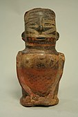 Vas antropomorf; secolele 9-14; ceramică; înălțime: 23,1 cm; Muzeul Metropolitan de Artă