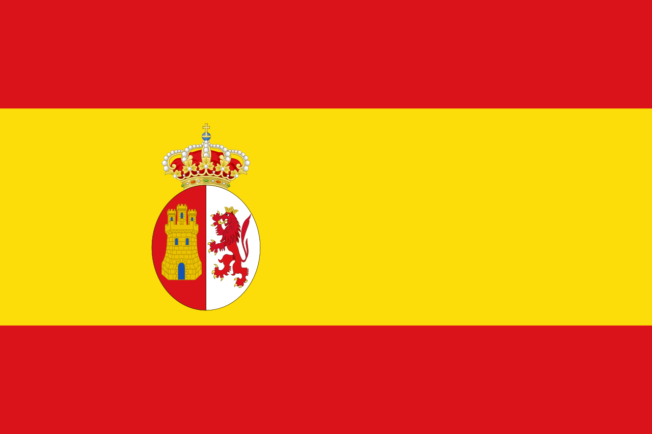 Download File:Flag of Spain (1785-1873, 1875-1931) type 2.svg ...