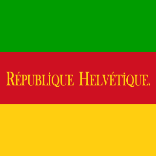 <span class="mw-page-title-main">Helvetic Republic</span> Swiss state allied to the French Republic (1798–1803)