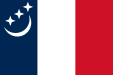 Flag of the Montagnard country of South Indochina, French Union/Empire